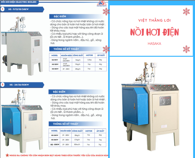 Nồi Hơi Điện Công Nghiệp - Nồi Hơi Điện Tự Động